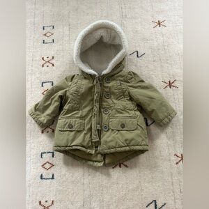Baby Gap green jacket size 0-6